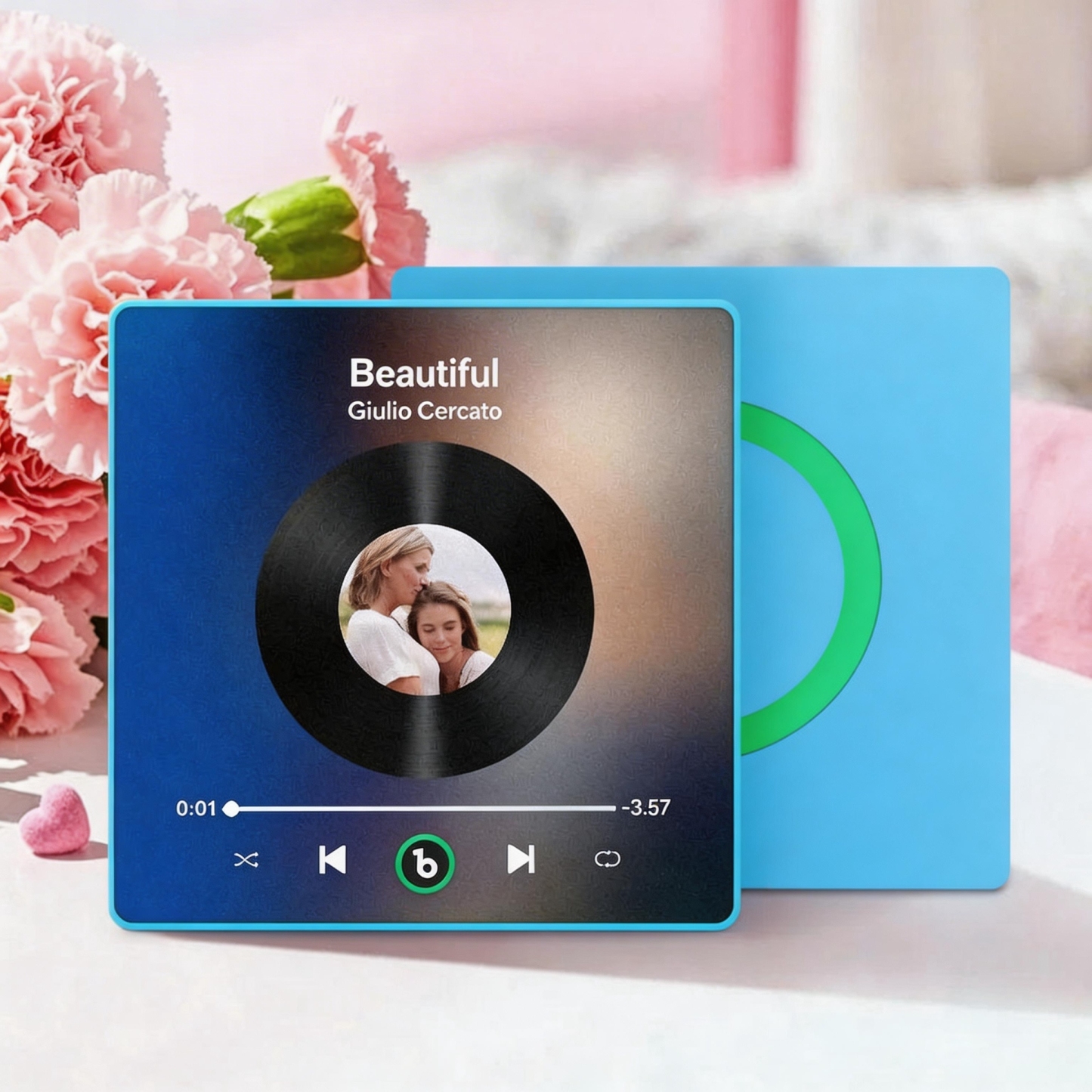 Mother's Day Gifts Custom Music Fridge Magnet Colorful Frame Album Fridge Magnet Can Play Songs