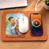 Personalized Charging Pad Dad Sketch Line Art Custom Photo Father's Day Gift For Dad