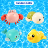Wind Up Swimming Bath Toys Set Cute Turtle Duck Whale and Crab Water Toys
