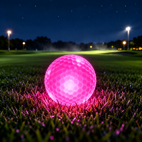 LED Light Up Golf Balls for Night Golf, 6 Color Options, Fun Golf Gift for Golf Lovers