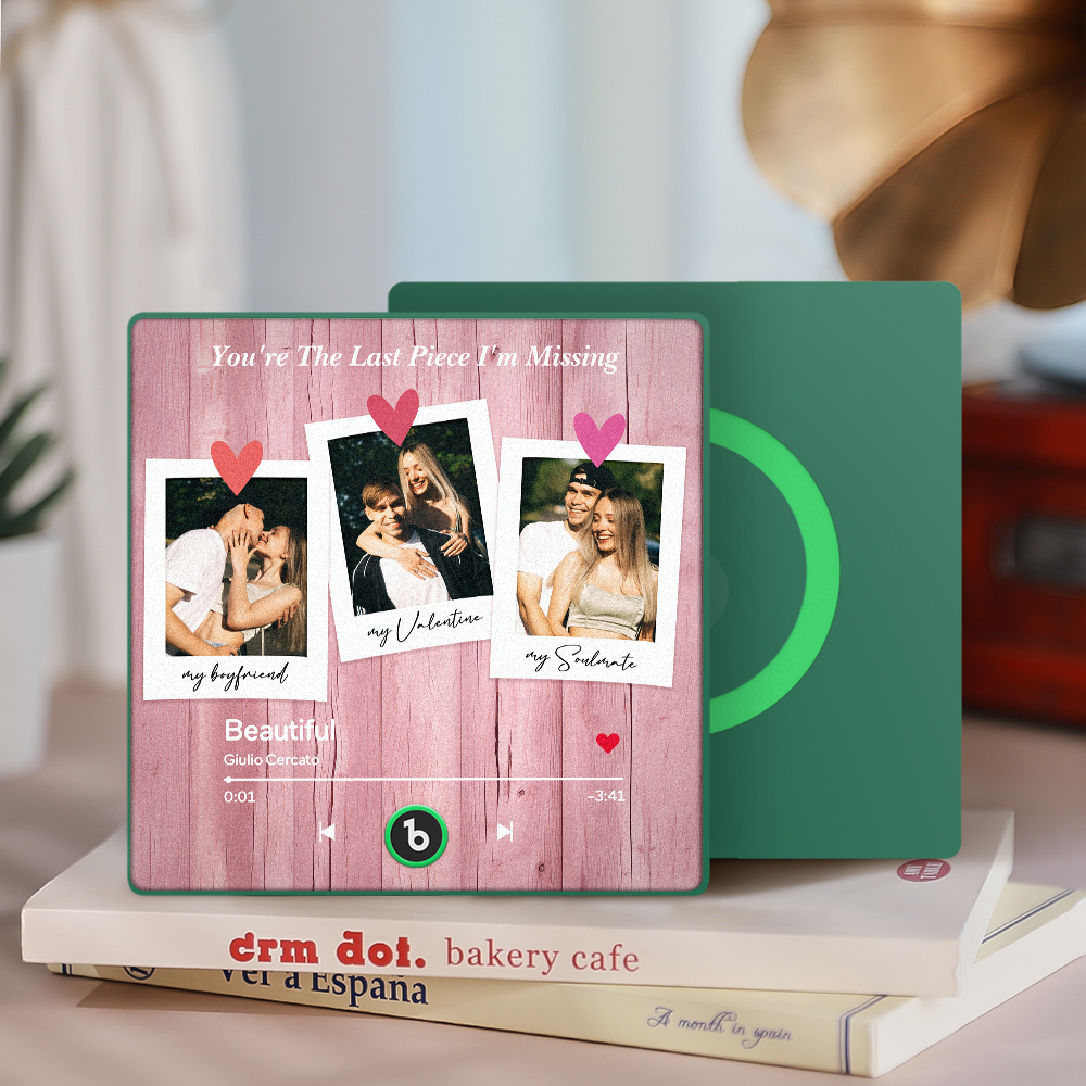 Custom Photo Engraving Music Refrigerator Magnets With Various Styles For You To Choose From Decorate Your Love And Give It To Your Beloved