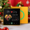 Christmas Gifts Custom Music Fridge Magnet Colorful Frame Music Wall Photo Sticker Personalized Song Fridge Magnet