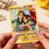 Personalized Valentine’s Day Power Couple Card, Custom Anniversary Card Couple Photo Anime Style, Best Valentine's Day Gift for Lover