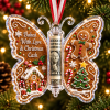 Christmas Cash Gift Butterfly Ornament Creative Money Holder Keepsake Christmas Tree Decoration Gift for Kids Family and Friends