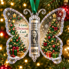 Christmas Cash Gift Butterfly Ornament Creative Money Holder Keepsake Christmas Tree Decoration Gift for Kids Family and Friends