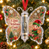 Christmas Cash Gift Butterfly Ornament Creative Money Holder Keepsake Christmas Tree Decoration Gift for Kids Family and Friends