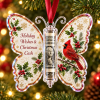 Christmas Cash Gift Butterfly Ornament Creative Money Holder Keepsake Christmas Tree Decoration Gift for Kids Family and Friends
