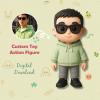 Custom Toy Figure 3D Mini Figures Personalization Photo Blind Box Gifts For Him/Her