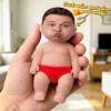 Custom Squishy Stress Relief Doll – Personalized Face Squeeze Toy, Soft TPR Sand Filled Fidget Toy, Funny Anxiety Relief Gift