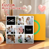 Custom Music Fridge Magnets Valentine's Day Gifts Custom Music Fridge Magnet Colorful Frame Album Fridge Magnet Can Play Songs Gift for Couple