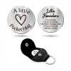 A Little Pocket Hug Coin Keychain Inspirational Keepsake Token Gift With Leather Pouch Gift For Daughter Son