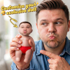 Custom Squishy Stress Relief Doll – Personalized Face Squeeze Toy, Soft TPR Sand Filled Fidget Toy, Funny Anxiety Relief Gift