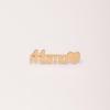 Custom Apple Watch Name Mama Tag Charm, Personalize Smart Watch Straps Charm, Solid Gold Smart Watch Tag, Name Figure Accessories