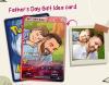 Personalized Father's Day 2 Sides Card Custom Photo Gamer Dad Gift Inspired Keepsake Card Gift From Kids Card for Him