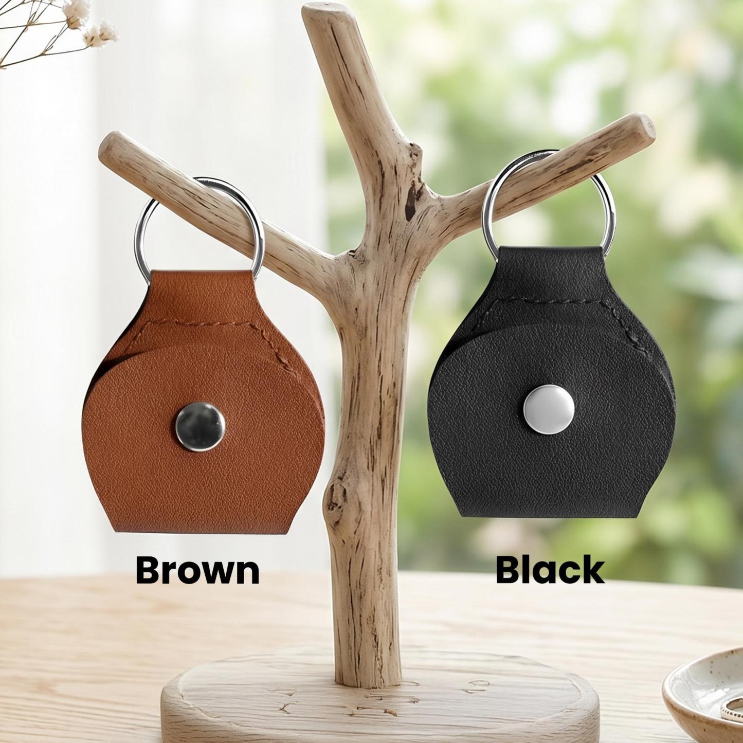 Custom The Moment You Became My Dad Pocket Hug Keychain, Personalized 1st Father's Day Gift for Husband, New Dad Gift from Born Baby