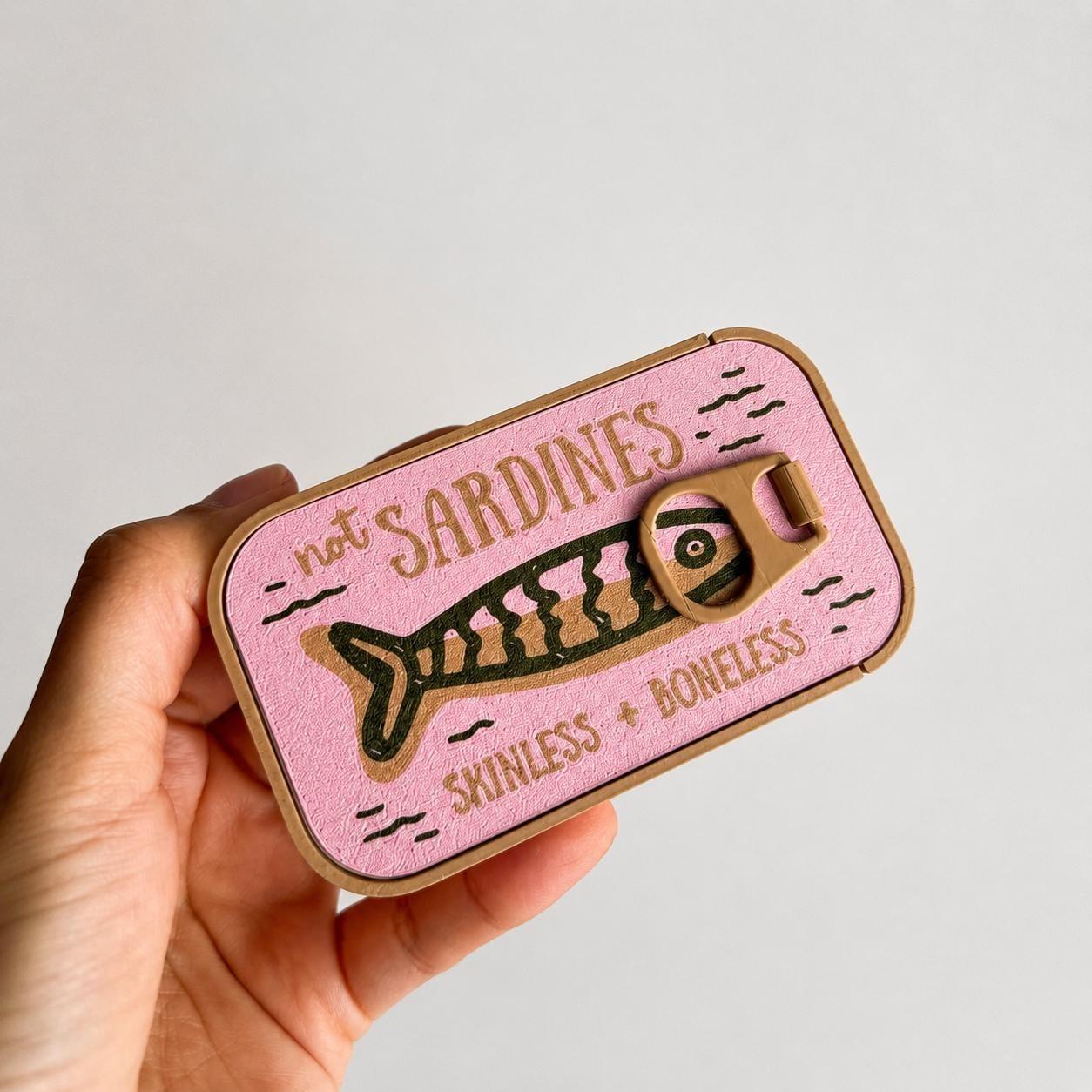 Travel Jewelry Box with Two Fish