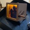 Custom Photo Flipbook Frame Animation Machine Mechanical Hand-cranked Flipbook Box with Light Black Walnut Christmas Gifts - Photowatch