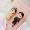 Custom 3D Effect Action Figure Pack Packaging Toy Box Style Art Gift Personalized Acrylic Fridge Magnets Couple's Gifts Wedding Gifts