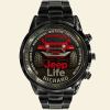 Personalized Off-Road Adventure Watch, Custom Name Sport Style Wristwatch for Car & Outdoor Lovers, Best Choice for Valentine's Day
