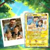 Custom Father’s Day Poke Card, Personalized Poke Anime Dad Card, Father’s Day Gift, Custom Anime Card, Gamer Dad Gift, Gift for Husband - CustomCardverse
