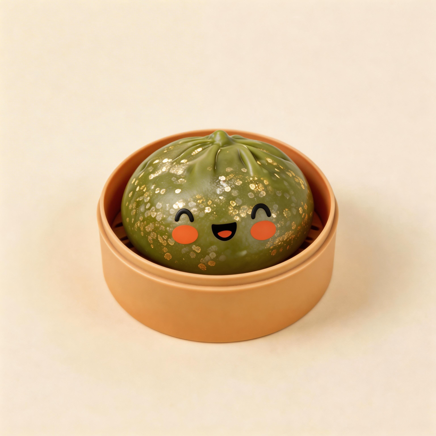 Glitter Dumpling Squishy Toys Steamed Bun Sensory Stress Relief Ball Novelty Desk Soft Squeeze Decompression Gift - Photowatch