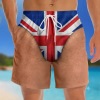 Custom Funny Men Swim Trunks - Personalized Summer Vacation And Travel Gifts For Men - Beach Day Ready