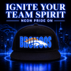 Football Fan LED Light-Up Snapback Cap - Photowatch
