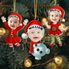 Personalized Family Christmas Ornament, Funny Custom Face Ornament, Holiday Tree Decoration, Christmas Gift for Families - Photowatch