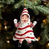 Personalized Family Christmas Ornament, Funny Custom Face Ornament, Holiday Tree Decoration, Christmas Gift for Families - Photowatch