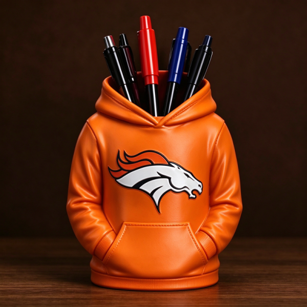 Football Hoodie Pen Holder | Team Desk Organizer