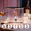 3D Cartoon Double-Person Lumina Boxes Hologram Video | Father's Day High-Transmittance Holographic Material Image Gift For DaD - Photowatch