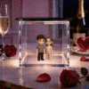 Holographic Lumina Boxes For Lovers | High-Transmittance Holographic Material Image Holographic House Valentine's Day Gift - Photowatch