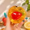 Handmade Apple Stress Ball | Vaseline Base Fruit Squishy Toy Gift