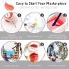 Custom Funny Caricature Portrait Paint by Numbers Kit Personalized DIY Painting Set Turn Your Photo into Personalized Artwork