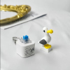 Seagull MINE Button Keychain with Real Sound and LED Light Funny Fidget Clicker Gag Gift