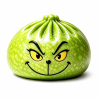 Funny Green Dumpling Squishy Toy – Slow Rising Squeeze Toy, Unique Christmas Gift