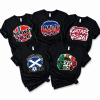 2026 International Football Championship National Flag T-Shirt, Custom National Teams T-shirt, Game Day Tee, Global Fans Collection