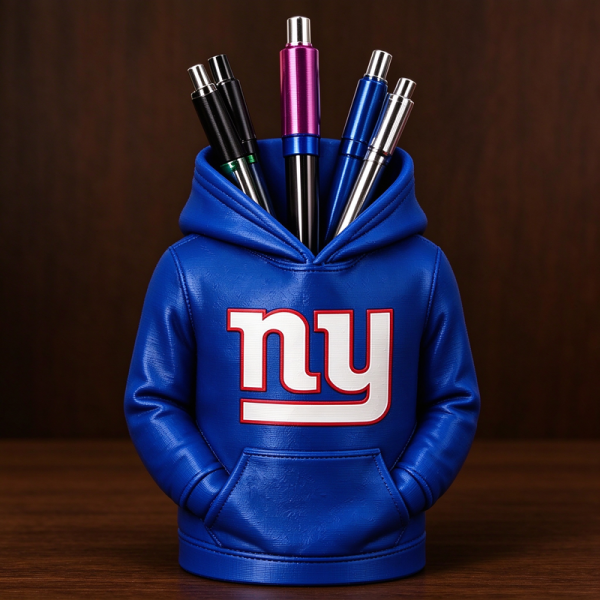 Football Hoodie Pen Holder | Team Desk Organizer