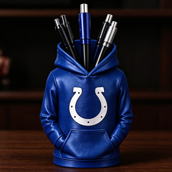 Football Hoodie Pen Holder | Team Desk Organizer