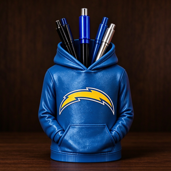 Football Hoodie Pen Holder | Team Desk Organizer
