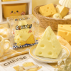 Cheese Block Slow Rebound Squishy Toy Soft Stress Relief Squeeze Fidget Toy Cute Food Sensory Play Gift