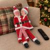 Custom Funny Pet Photo Christmas Plush Doll Gifts For Pet Lovers • My Merry Pup - Personalized Poseable Plush Doll - MySpotifyGlass
