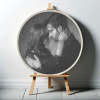 Personalized Photo String Kit Father's Day Gift Thread Portrait Art Create Your Own Unique Thread Painting with our DIY String Art Kit DIY Wall Art Handmade Gift