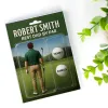 Personalized Acrylic Block Plaque “Best Dad by Par” Golf-Themed Gift with Custom Kids’ Names Perfect Father’s Day Gift for Golf-Loving Dads