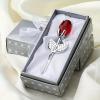 Custom Name Crystal Roses With Gift Box Gift For Her Wedding Present Valentine's Day gift - Photowatch