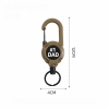 3 In 1 New Multifunctional Retractable Pull Reel Carabiner Keychain, Strong Steel Wire Rope Buckle,Outdoor Sport Keychain Tool keychain Accessories