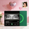 Custom Photo Music Fridge Magnet with Your Lover's Eyes Photos That Can Be Played Song Unique Gift for Her