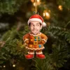 Personalized Family Christmas Ornament, Funny Custom Face Ornament, Holiday Tree Decoration, Christmas Gift for Families