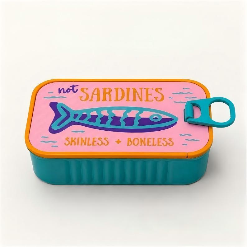 Travel Jewelry Box with Two Fish