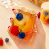 Realistic Mixed Fruit Jar Squishy Toy Soft Jelly Stress Relief Squeeze Toy Cute Sensory Gift
